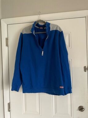 Vineyard Vines Royal Blue and Light Gray Shep Shirt